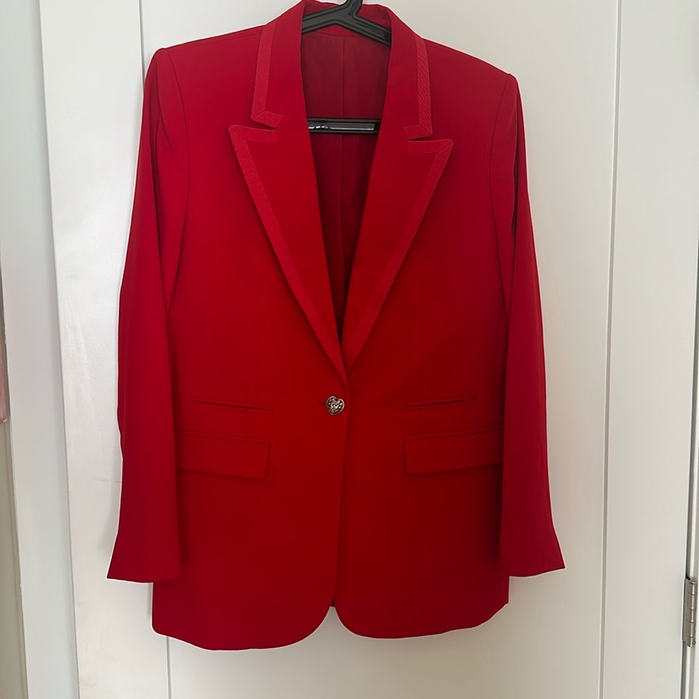 The Kooples Red Blazer